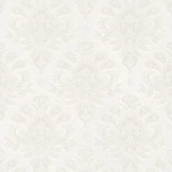 GoodHome Abeli White Russian Damask Metallic Effect Textured Wallpaper 14 GoodHome Abeli White Russian Damask Metallic Effect Textured Wallpaper -Goodhome goodhome abeli white russian damask metallic effect textured wallpaper3663602559924 39c bq