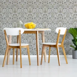 GoodHome Acuama Grey & Yellow Ornamental Metallic Effect Textured Wallpaper -Goodhome goodhome acuama grey yellow ornamental metallic effect textured wallpaper5059340408446 20i