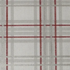 GoodHome Atherton Red Tartan Metallic Effect Textured Wallpaper -Goodhome goodhome atherton red tartan metallic effect textured wallpaper5059340410555 37c