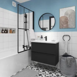 GoodHome Bathroom Monaco Soft Sheen Emulsion Paint, 2.5L -Goodhome goodhome bathroom monaco soft sheen emulsion paint 2 5l5059340273327 01i