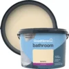 GoodHome Bathroom Toronto Soft Sheen Emulsion Paint, 2.5L -Goodhome goodhome bathroom toronto soft sheen emulsion paint 2 5l3663602591085 37c