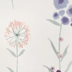 GoodHome Bifora Purple Floral Smooth Wallpaper -Goodhome goodhome bifora purple floral smooth wallpaper3663602561354 37c