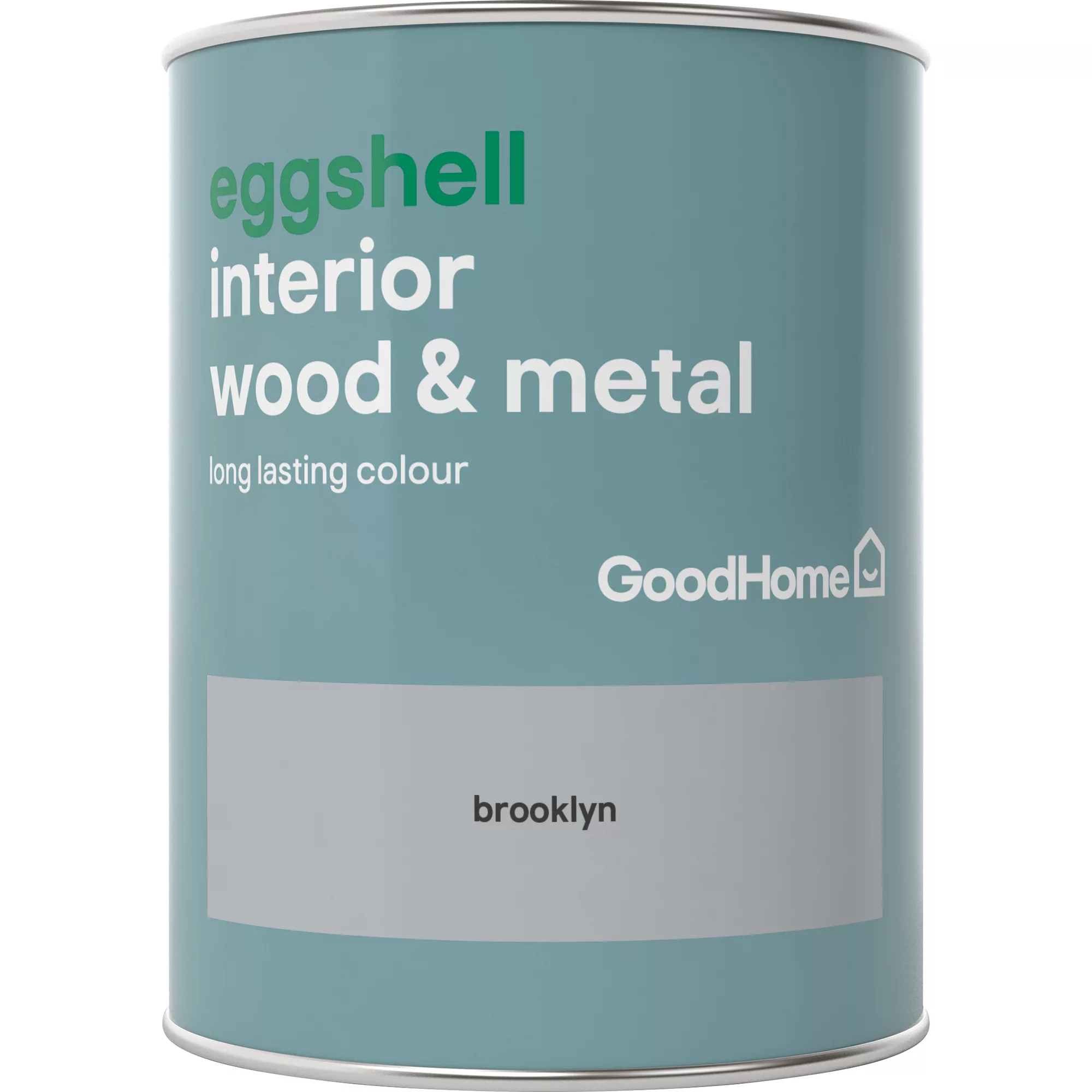 GoodHome Brooklyn Eggshell Metal & Wood Paint, 750ml 4 GoodHome Brooklyn Eggshell Metal & Wood Paint, 750ml - Image 2