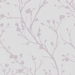 GoodHome Burfield Mauve Trail Metallic Effect Textured Wallpaper -Goodhome goodhome burfield mauve trail metallic effect textured wallpaper5059340410418 37c