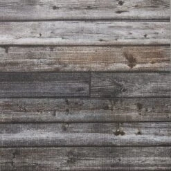 GoodHome Cardew Grey Wood Effect Matt Mural -Goodhome goodhome cardew grey wood effect matt mural5059340410142 36c