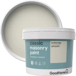 GoodHome Classic Breckenridge Smooth Matt Masonry Paint, 10L 10 GoodHome Classic Breckenridge Smooth Matt Masonry Paint, 10L -Goodhome goodhome classic breckenridge smooth matt masonry paint 10l3663602521778 37c