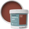 GoodHome Classic Harrow Smooth Matt Masonry Paint, 5L Tin -Goodhome goodhome classic harrow smooth matt masonry paint 5l tin5059340073637 37c BQ