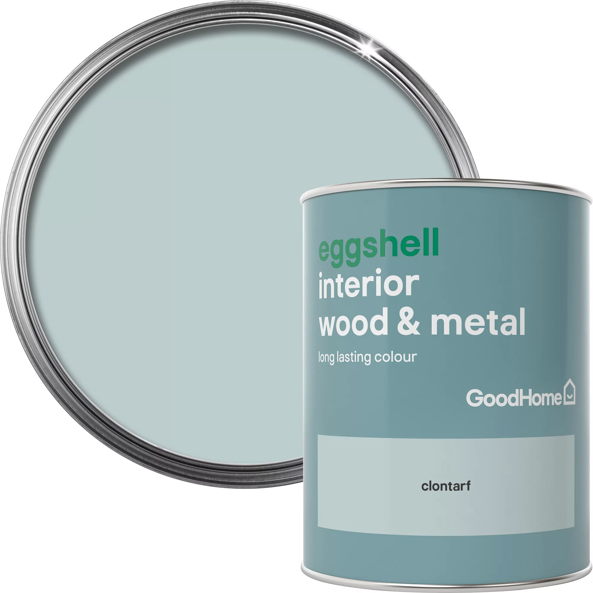 GoodHome Clontarf Eggshell Metal & Wood Paint, 750ml 3 GoodHome Clontarf Eggshell Metal & Wood Paint, 750ml