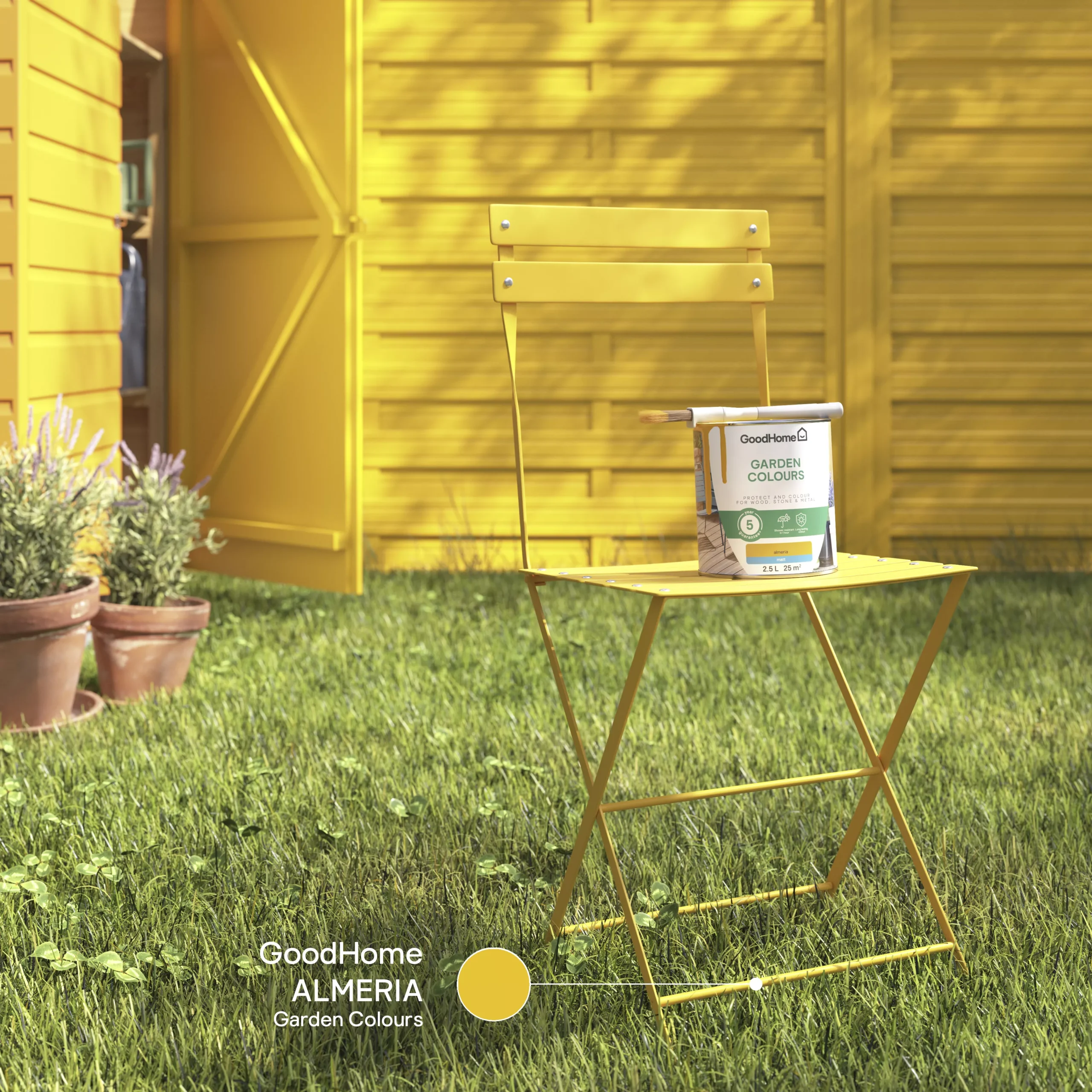 GoodHome Colour It Almeria Matt Multi-surface Paint, 750ml 7 GoodHome Colour It Almeria Matt Multi-surface Paint, 750ml - Image 5