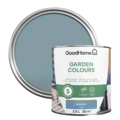 GoodHome Colour It Beausoleil Matt Multi-surface Paint, 2.5L -Goodhome goodhome colour it beausoleil matt multi surface paint 2 5l5063022004550 21c