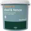 GoodHome Colour It Dalkey Matt Fence & Shed Stain, 9L -Goodhome goodhome colour it dalkey matt fence shed stain 9l5036581089252 02c
