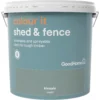 GoodHome Colour It Kinsale Matt Fence & Shed Stain, 9L -Goodhome goodhome colour it kinsale matt fence shed stain 9l5036581089269 02c