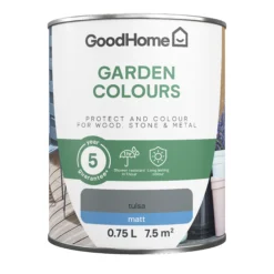 GoodHome Colour It Tulsa Matt Multi-surface Paint, 750ml -Goodhome goodhome colour it tulsa matt multi surface paint 750ml5036581069544 02c bq