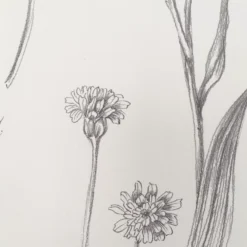 GoodHome Conyza Grey & White Floral Textured Wallpaper -Goodhome goodhome conyza grey white floral textured wallpaper3663602561392 37c