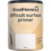 GoodHome Difficult Surfaces White Primer & Undercoat, 750ml 1 GoodHome Difficult Surfaces White Primer & Undercoat, 750ml -Goodhome goodhome difficult surfaces white primer undercoat 750ml5036581057183 02c