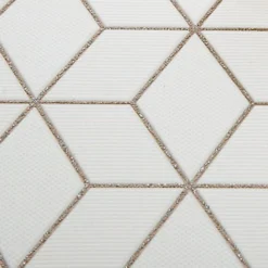 GoodHome Donnington Cream Geometric Metallic Effect Smooth Wallpaper -Goodhome goodhome donnington cream geometric metallic effect smooth wallpaper5059340410340 37c bq