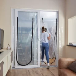 GoodHome Double Doorway Dust Guard -Goodhome goodhome double doorway dust guard5059340015330 41i