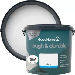 GoodHome Durable Alberta Matt Emulsion Paint, 5L