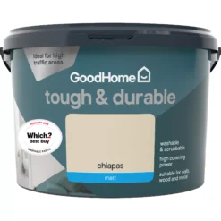 GoodHome Durable Chiapas Matt Emulsion Paint, 2.5L -Goodhome goodhome durable chiapas matt emulsion paint 2 5l3663602411383 02c
