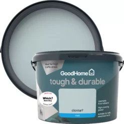 GoodHome Durable Clontarf Matt Emulsion Paint, 2.5L