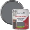 GoodHome Durable Hamilton Satin Multi-surface Paint, 2L -Goodhome goodhome durable hamilton satin multi surface paint 2l3663602586197 21c