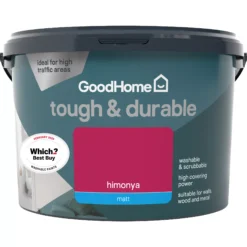 GoodHome Durable Himonya Matt Emulsion Paint, 2.5L 9 GoodHome Durable Himonya Matt Emulsion Paint, 2.5L -Goodhome goodhome durable himonya matt emulsion paint 2 5l3663602405672 02c