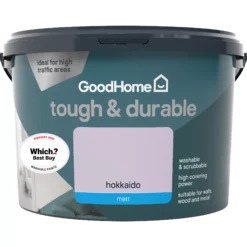 GoodHome Durable Hokkaido Matt Emulsion Paint, 2.5L -Goodhome goodhome durable hokkaido matt emulsion paint 2 5l3663602405191 02c