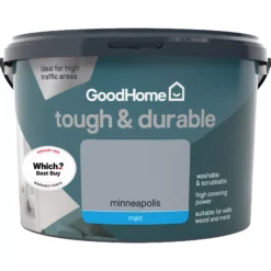 GoodHome Durable Minneapolis Matt Emulsion Paint, 2.5L -Goodhome goodhome durable minneapolis matt emulsion paint 2 5l3663602409564 02c