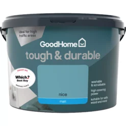 GoodHome Durable Nice Matt Emulsion Paint, 2.5L 9 GoodHome Durable Nice Matt Emulsion Paint, 2.5L -Goodhome goodhome durable nice matt emulsion paint 2 5l3663602407362 02c