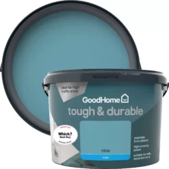 GoodHome Durable Nice Matt Emulsion Paint, 2.5L