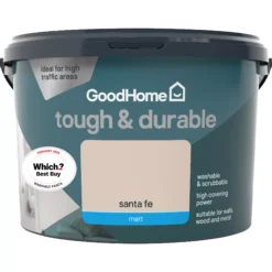 GoodHome Durable Santa Fe Matt Emulsion Paint, 2.5L 9 GoodHome Durable Santa Fe Matt Emulsion Paint, 2.5L -Goodhome goodhome durable santa fe matt emulsion paint 2 5l3663602410898 02c