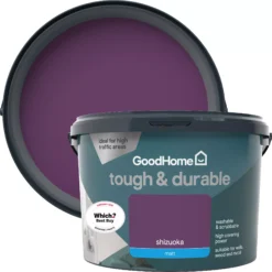 GoodHome Durable Shizuoka Matt Emulsion Paint, 2.5L
