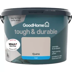 GoodHome Durable Tijuana Matt Emulsion Paint, 2.5L 9 GoodHome Durable Tijuana Matt Emulsion Paint, 2.5L -Goodhome goodhome durable tijuana matt emulsion paint 2 5l3663602412014 02c