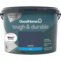 GoodHome Durable Vence Matt Emulsion Paint, 2.5L -Goodhome goodhome durable vence matt emulsion paint 2 5l3663602406464 02c