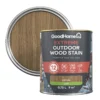 GoodHome Extreme Outdoor Mid Oak Satin Quick Dry Wood Stain, 750ml -Goodhome goodhome extreme outdoor mid oak satin quick dry wood stain 750ml5059340297491 21c
