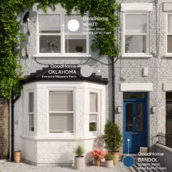 GoodHome Extreme Outdoor White Satinwood Multi-surface Paint, 2.5L -Goodhome goodhome extreme outdoor white satinwood multi surface paint 2 5l5059340297071 19i EN 2022