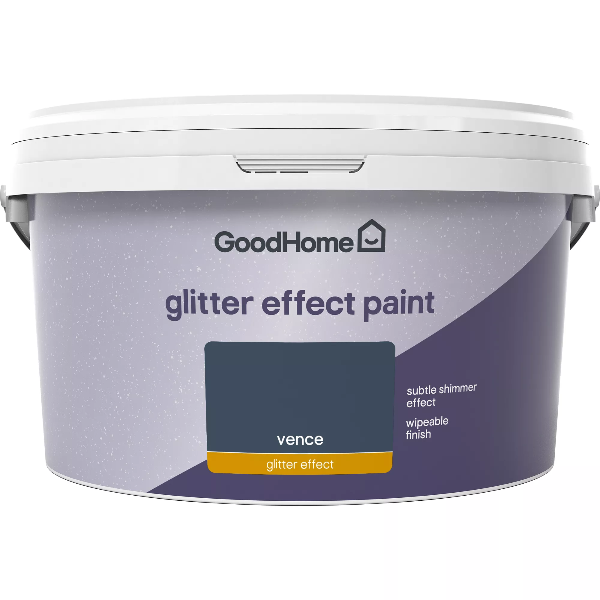 GoodHome Feature Walls Vence Glitter Effect Emulsion Paint, 2L 4 GoodHome Feature Walls Vence Glitter Effect Emulsion Paint, 2L - Image 2