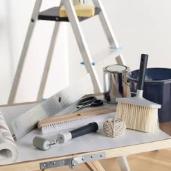 GoodHome Foldable Pasting Table, (L)1780mm (W)560mm (H)710mm -Goodhome goodhome foldable pasting table l 1780mm w 560mm h 710mm5059340015415 39i