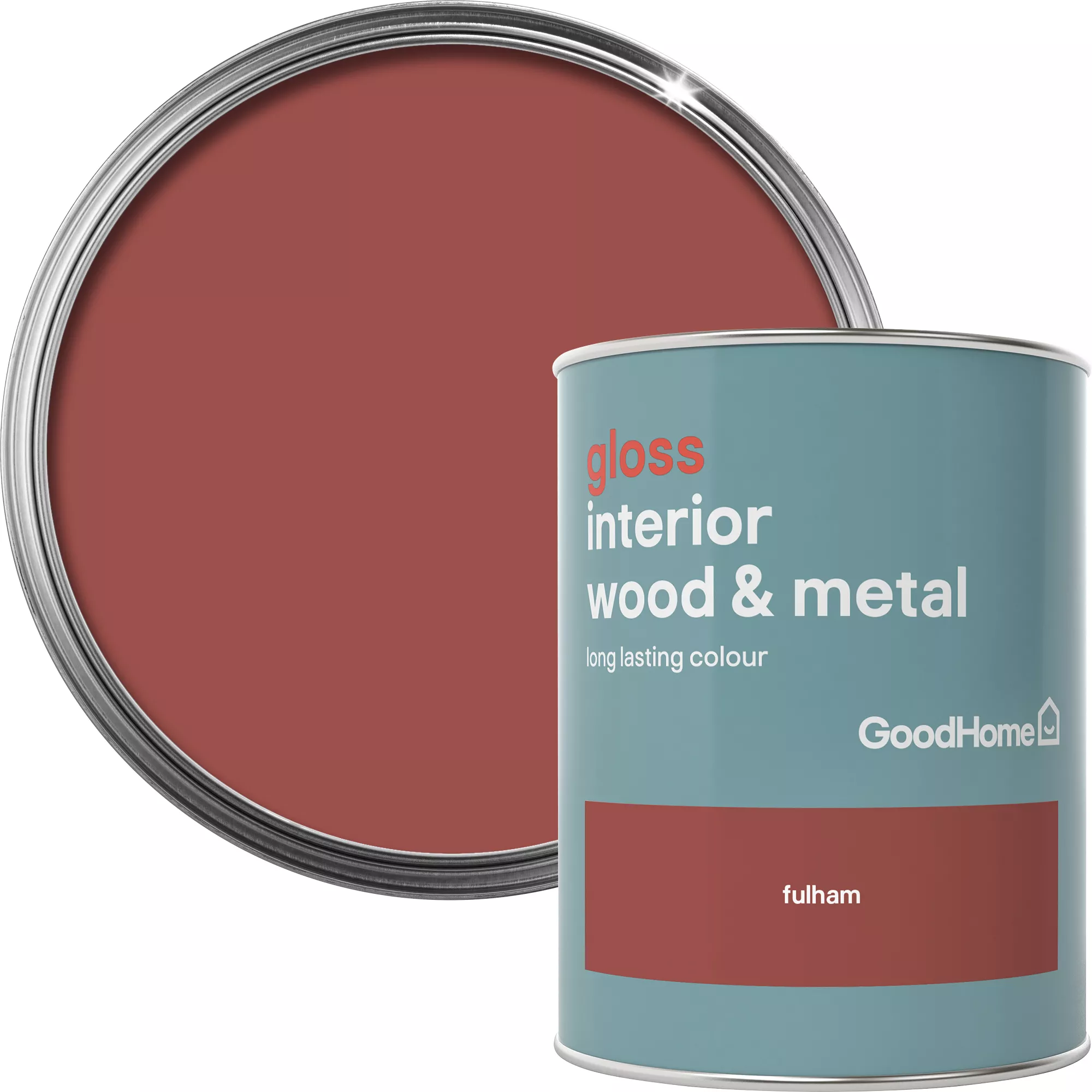 GoodHome Fulham Gloss Metal & Wood Paint, 750ml 3 GoodHome Fulham Gloss Metal & Wood Paint, 750ml