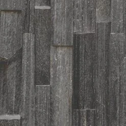 GoodHome Gunes Charcoal Stone Effect Textured Wallpaper -Goodhome goodhome gunes charcoal stone effect textured wallpaper5059340409368 37c