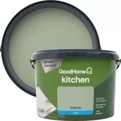 GoodHome Kitchen Limerick Matt Emulsion Paint, 2.5L