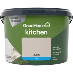 GoodHome Kitchen Tijuana Matt Emulsion Paint, 2.5L -Goodhome goodhome kitchen tijuana matt emulsion paint 2 5l3663602403883 02c