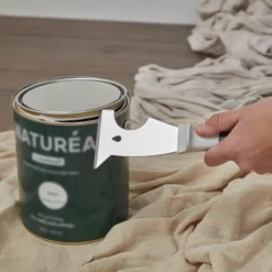 GoodHome Laminated Cotton Dust Sheet, (L)4m, (W)3m -Goodhome goodhome laminated cotton dust sheet l 4m w 3m5059340015002 06i