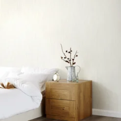 GoodHome Lery White Pleated Glitter Effect Textured Wallpaper -Goodhome goodhome lery white pleated glitter effect textured wallpaper3663602559443 30i