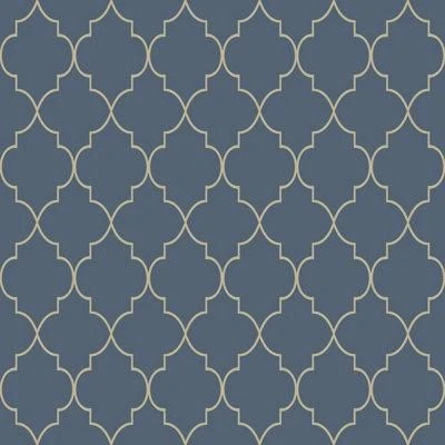 GoodHome Lypiatt Navy Geometric Metallic Effect Textured Wallpaper 3 GoodHome Lypiatt Navy Geometric Metallic Effect Textured Wallpaper