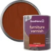 GoodHome Mahogany Gloss Multi-surface Furniture Wood Varnish, 750ml -Goodhome goodhome mahogany gloss multi surface furniture wood varnish 750ml5059340486918 21c