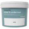 GoodHome Masonry White Primer & Undercoat, 10L -Goodhome goodhome masonry white primer undercoat 10l5036581057091 02c