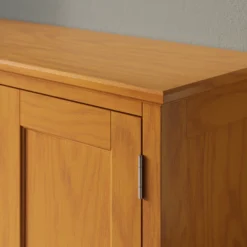 GoodHome Medium Oak Satin Multi-surface Furniture Wood Varnish, 750ml -Goodhome goodhome medium oak satin multi surface furniture wood varnish 750ml5059340486642 01i