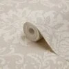 GoodHome Mire Beige Damask Woven Effect Textured Wallpaper -Goodhome goodhome mire beige damask woven effect textured wallpaper3663602559870 01c