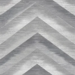 GoodHome Moone Grey Geometric Chevron Textured Wallpaper -Goodhome goodhome moone grey geometric chevron textured wallpaper5059340409771 36c